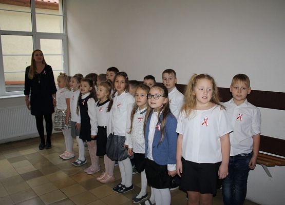 Zaśpiewaliśmy hymn dla niepodległej grafika