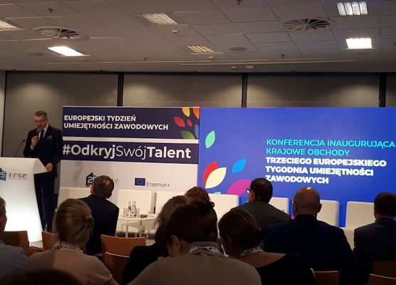 European Vocational Skills Week, Erasmus+  oraz Austauschlabor- Laboratorium polsko-niemieckiej wymiany (PNWM) grafika