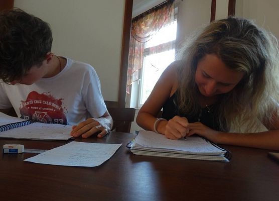 Obóz naukowy w Wielu grafika