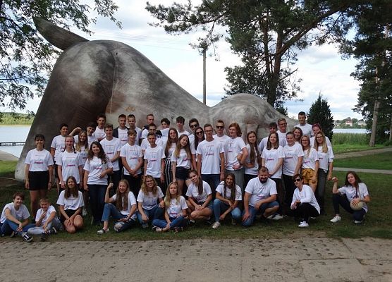 Obóz naukowy w Wielu grafika