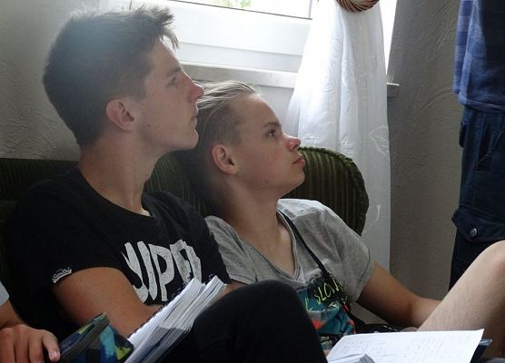 Obóz naukowy w Wielu grafika