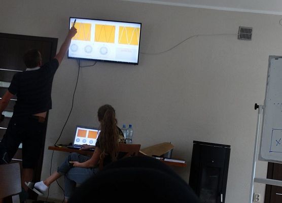 Obóz naukowy w Wielu grafika