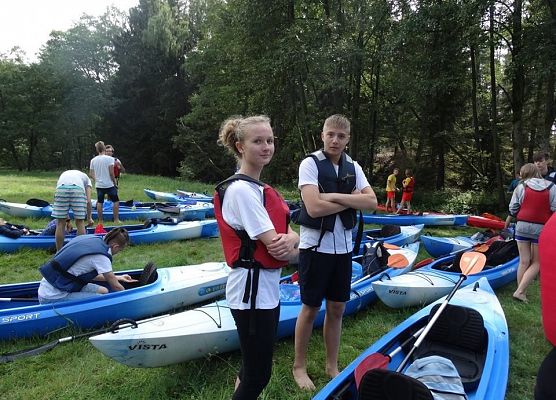 Obóz naukowy w Wielu grafika