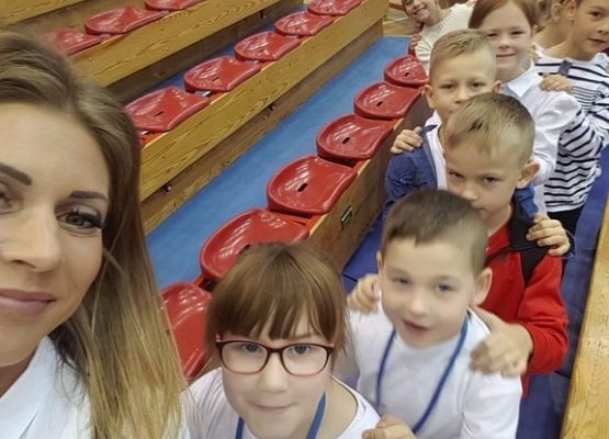 Pierwszaki z wizytą w SP7 grafika