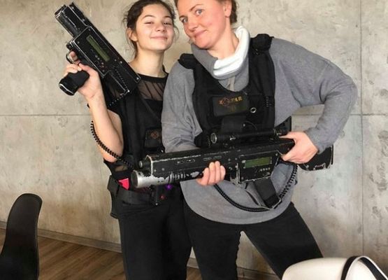 Nietypowa lekcja wychowania fizycznego klasy VIIIb grafika