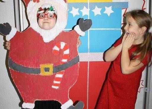 Wizyta św. Mikołaja grafika