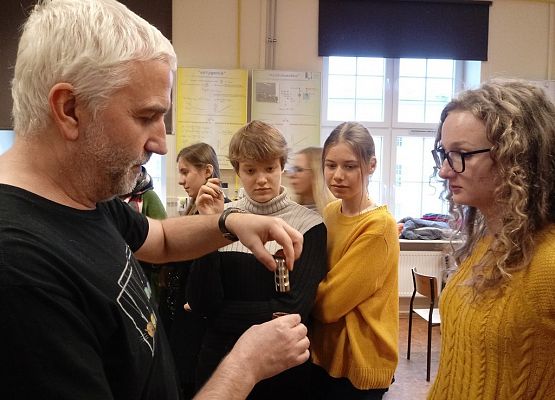 Zajęcia na Uniwersytecie Morskim grafika