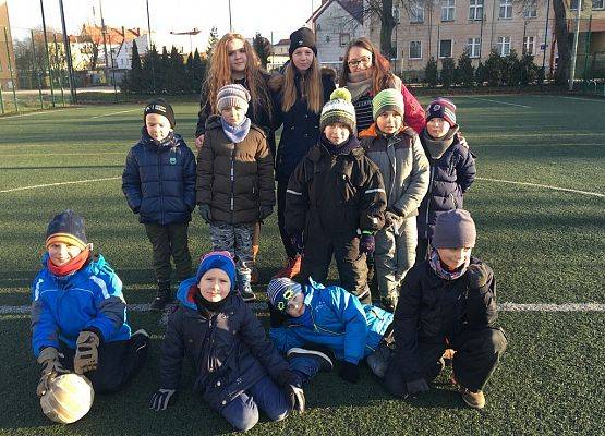 Pierwszaki na lodowisku grafika