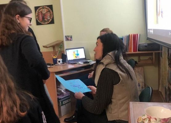 Lekcja z londyńczykami grafika