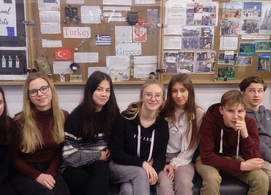 Z wizytą w LO nr 3 w Gdyni grafika