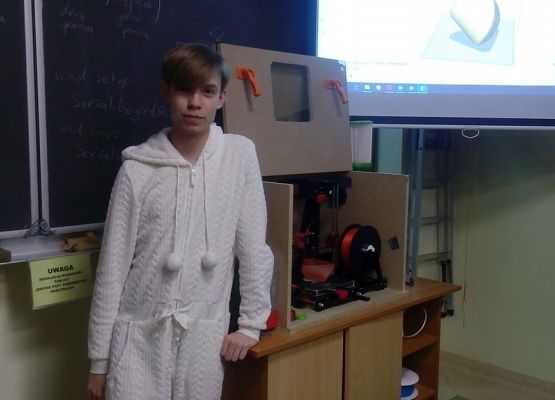 Z wizytą w LO nr 3 w Gdyni grafika