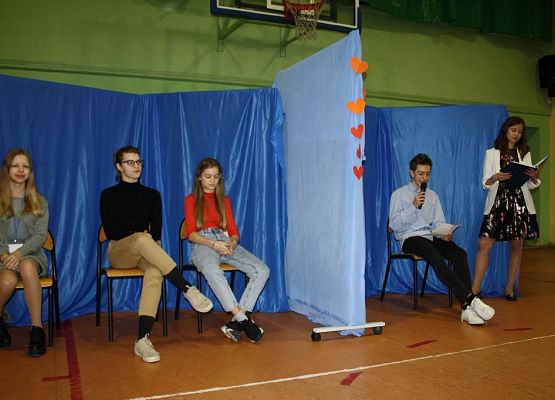 Walentynkowa randka w ciemno grafika