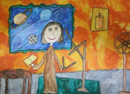 Kopernik jak malowany! grafika