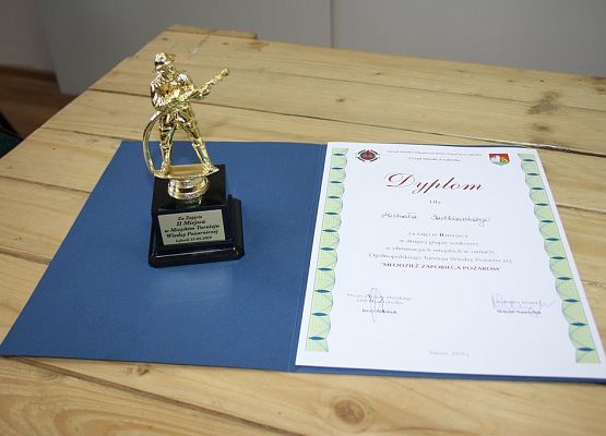 II miejsce w Miejskim Turnieju Wiedzy Pożarniczej grafika