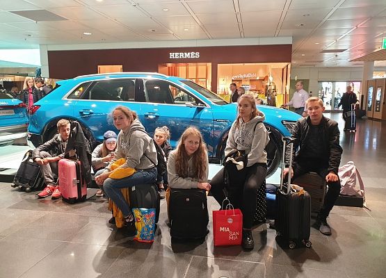 Projekt Erasmus+ spotkanie we Włoszech grafika