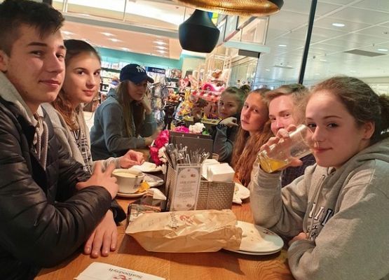 Projekt Erasmus+ spotkanie we Włoszech grafika