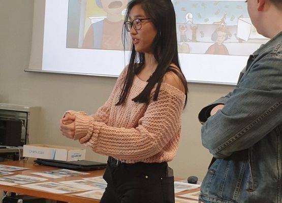 Projekt Erasmus+ spotkanie we Włoszech grafika