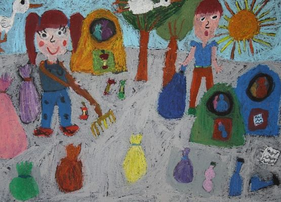 Laureatki wiosennych porządków w przyrodzie grafika