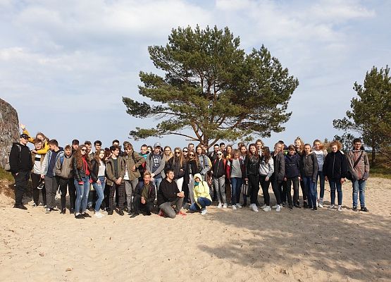 Polsko- niemiecka wymiana w Stralsundzie grafika