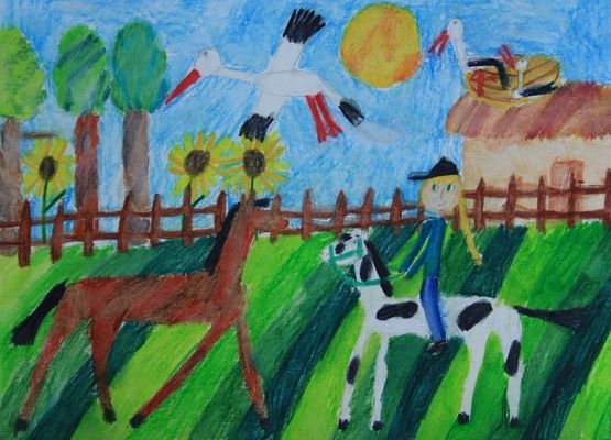 Laureatki konkursu o Kaszubach grafika