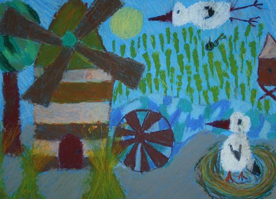 Laureatki konkursu o Kaszubach grafika