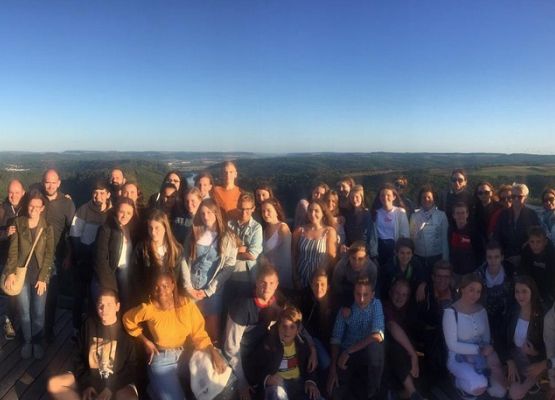 Międzynarodowy projekt Erasmus+ w Luksemburgu grafika