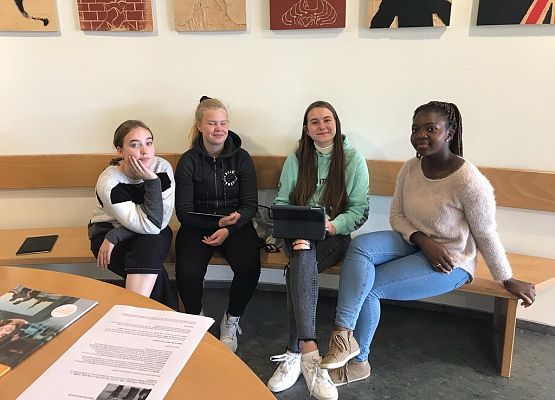 Międzynarodowy projekt Erasmus+ w Luksemburgu grafika