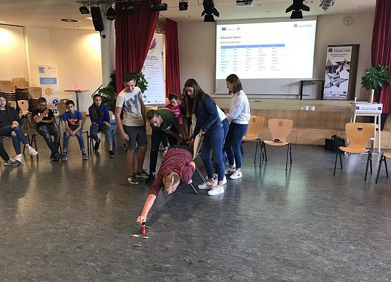 Międzynarodowy projekt Erasmus+ w Luksemburgu grafika