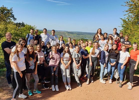 Międzynarodowy projekt Erasmus+ w Luksemburgu grafika