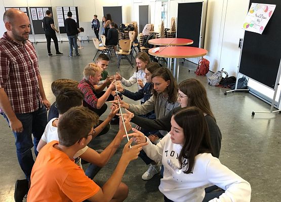 Międzynarodowy projekt Erasmus+ w Luksemburgu grafika