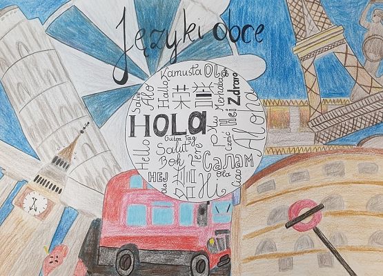Europejski Dzień Języków  w naszej szkole grafika