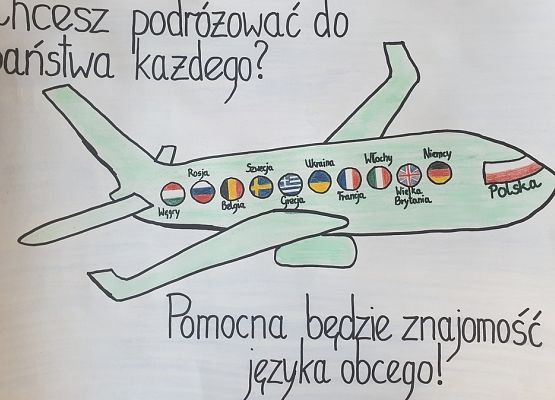 Europejski Dzień Języków  w naszej szkole grafika