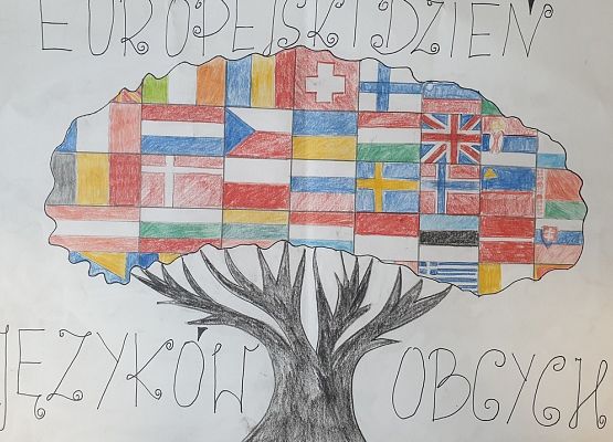 Europejski Dzień Języków  w naszej szkole grafika
