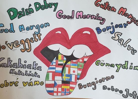 Europejski Dzień Języków  w naszej szkole grafika