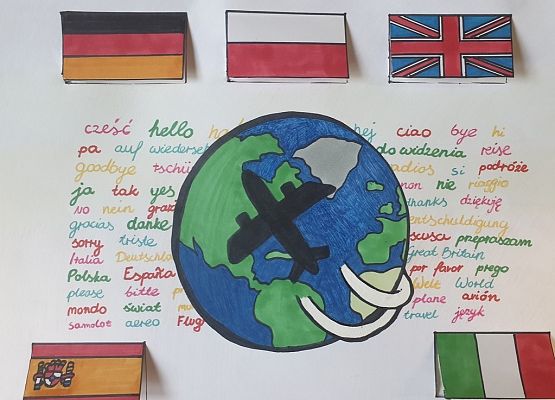 Europejski Dzień Języków  w naszej szkole grafika