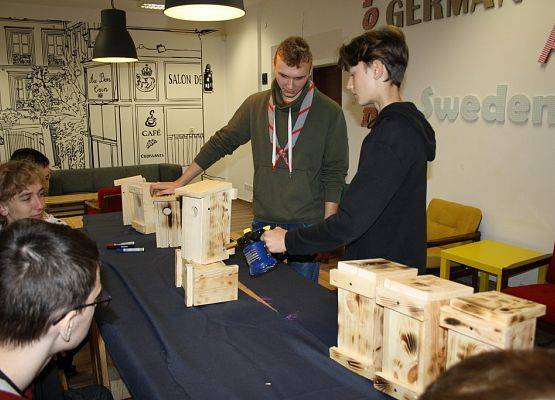 Pomagamy ptakom przetrwać zimę grafika