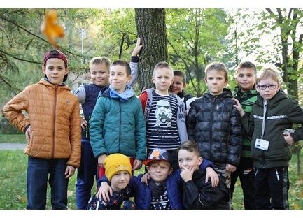 W  jesiennej atmosferze z klasą IIa grafika