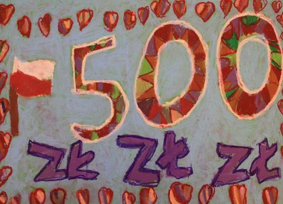 Nagrodzona twórczośc dziecięca grafika