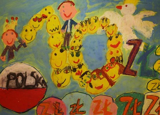 Nagrodzona twórczośc dziecięca grafika