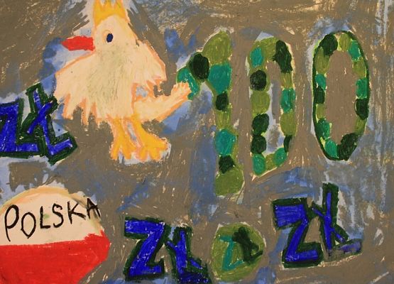 Nagrodzona twórczośc dziecięca grafika