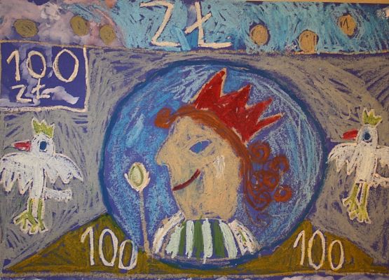 Nagrodzona twórczośc dziecięca grafika