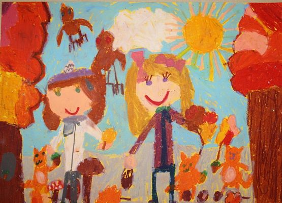 Nagrodzona twórczość dziecięca grafika