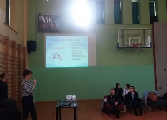 Spotkanie z przedstawicielami szkół średnich grafika