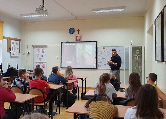 Warsztaty profilaktyczne dla uczniów klas VII grafika