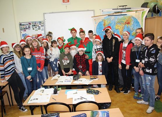 Wizyta świętego Mikołaja grafika