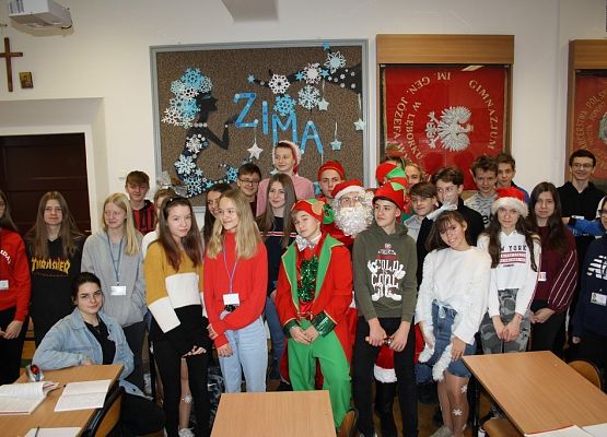 Wizyta świętego Mikołaja grafika