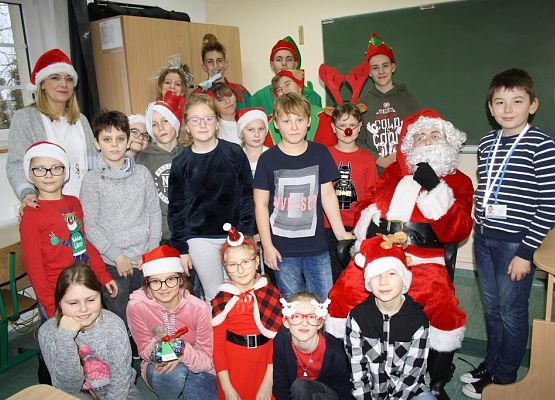 Wizyta świętego Mikołaja grafika