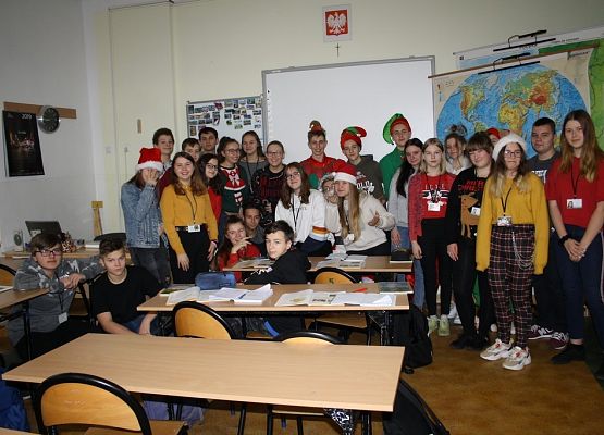 Wizyta świętego Mikołaja grafika