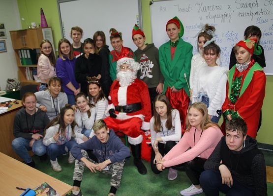 Wizyta świętego Mikołaja grafika