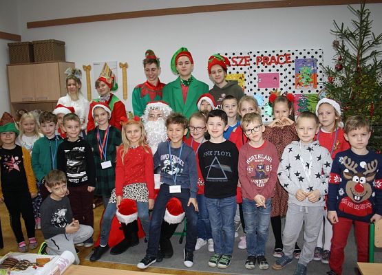 Wizyta świętego Mikołaja grafika